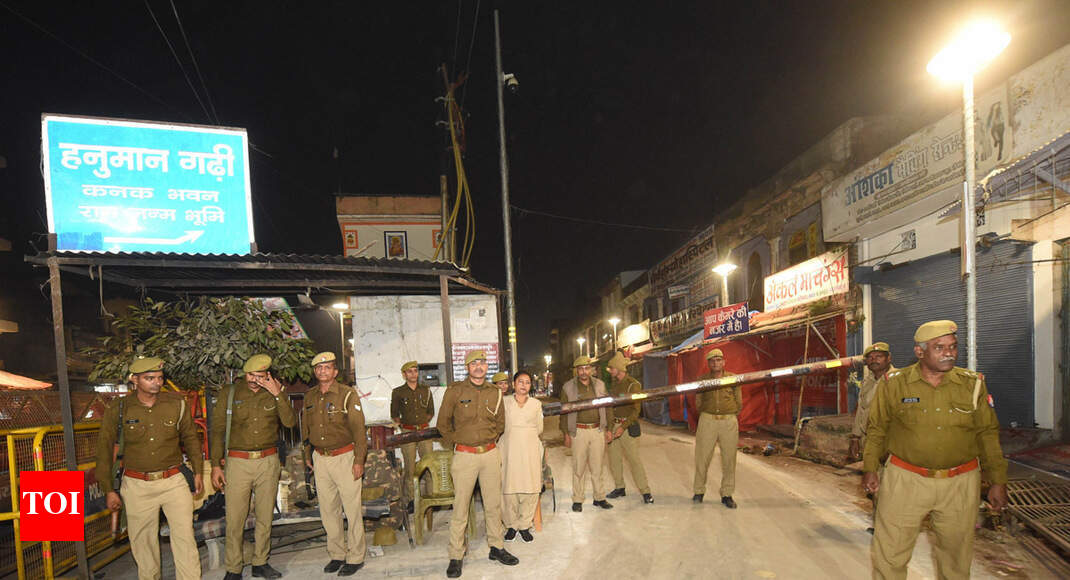 Ayodhya verdict tomorrow: Security enhanced across country