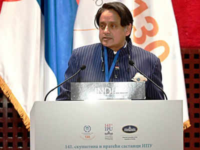 Shashi Tharoor adds another feather to cap: To be a stand-up comic