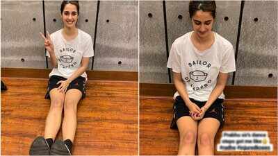 Here's the reason behind Disha Patani's sore knees!