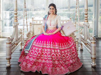15+ Trending Pocket Lehenga Designs for Brides and Bridesmaids | Indian  bridal outfits, Traditional indian dress, Indian fashion dresses