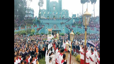 Processions mark religious confluence across Shillong