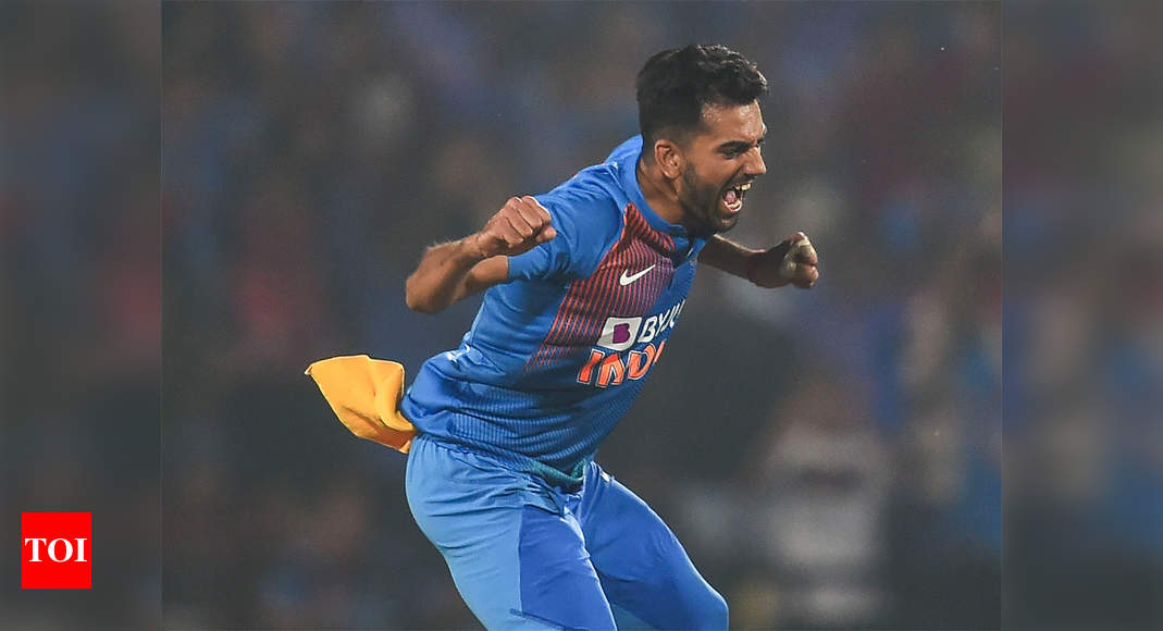 Father's Tales: The 'Red & White' story of Deepak Chahar | Cricket ...