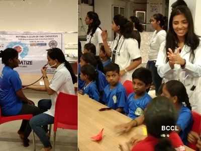 Medical students organise medical camp for underprivileged kids in the city