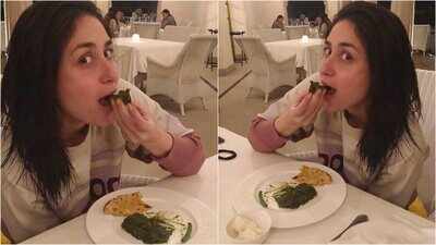 Kareena Kapoor kick starts winter with a yummy plate of 'sarson da saag'