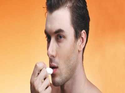 how to make your lips pink male