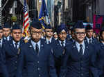 Donald Trump honours veterans at 100th anniversary of NY parade