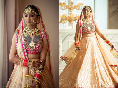 Buy Gold Dupatta - Net Embroidered Banarasi Work Bridal Lehenga Set For  Women by Abhinav Mishra Online at Aza Fashions.