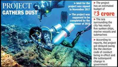 Whither scuba diving? Wait for tourists to discover underwater treasures gets longer