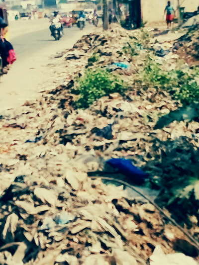 Garbage Dumping on Medavakkam Jn
