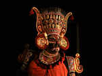 Energy was high at this Yakshagana act