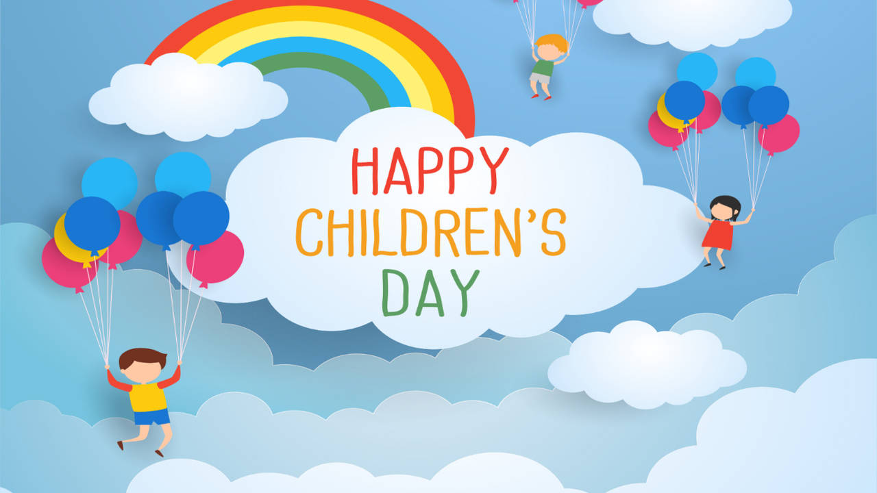 Happy children day | beautiful drawing | children drawing | beautiful  designs | Korean cartoon | Happy children's day, Child day, Drawing for kids