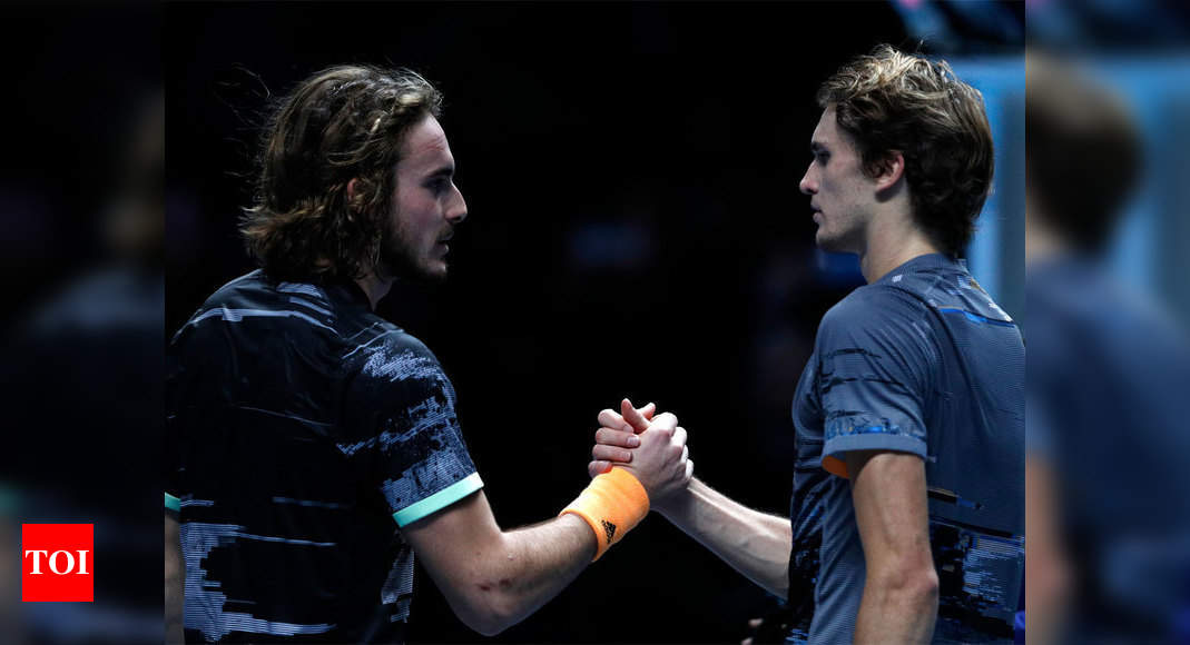 Stefanos Tsitsipas thrashes Alexander Zverev to reach ATP semis | Tennis News - Times of India