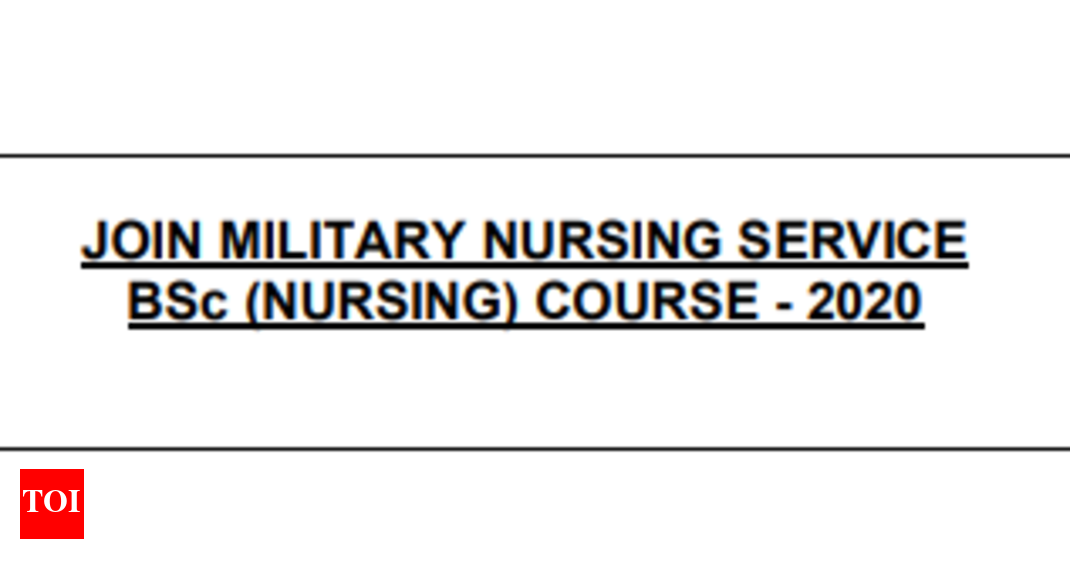 Indian Army B Sc Nursing 2020 Entrance Exam Registration Begins Here s 