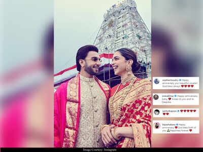 Janhvi Kapoor to Bipasha Basu and Zoya Akhtar – Bollywood celebrities wish Deepika Padukone-Ranveer Singh on their first wedding anniversary | Hindi Movie News - Times of India Janhvi Kapoor to Bipasha Basu and Zoya Akhtar – Bollywood celebrities wish Deepika Padukone-Ranveer Singh on their first wedding anniversary | Hindi Movie News - Times of India