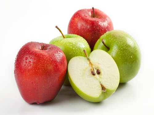 Granny Smith - Green Apples - Nutrition Stock Image - Image of