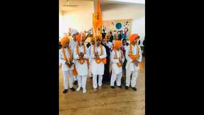 Guru Nanak birth anniversary celebrated in school
