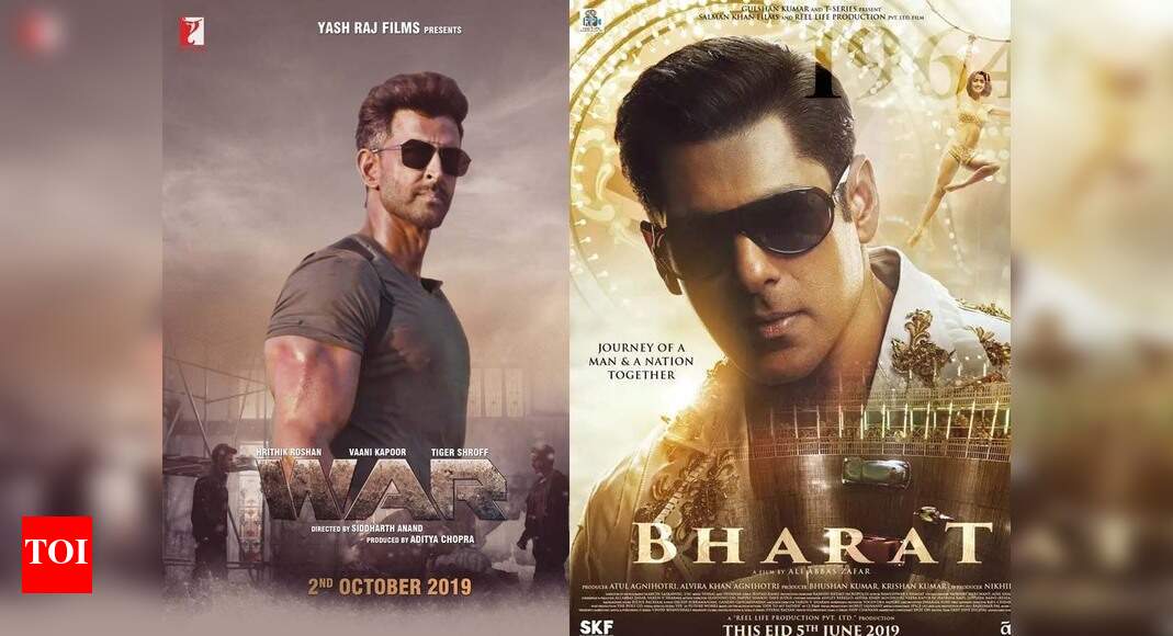 Box Office Report Hrithik Roshan S War Beats Salman Khan S Bharat Here S How Hindi Movie News Times Of India