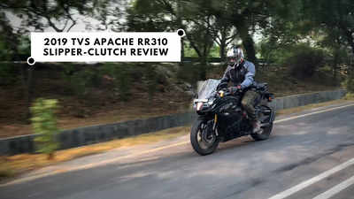 2019 TVS Apache RR310 slipper-clutch review