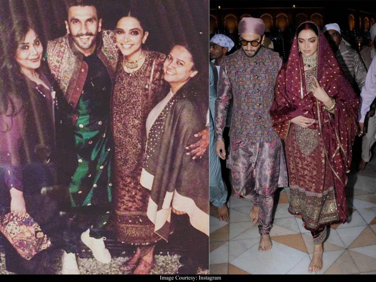 Ranveer Singh seeks blessings from Deepika's parents!