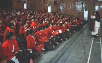 Personality Development camp at Bhonsala Military School
