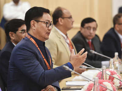 Kiren Rijiju calls for joint efforts from centre and states in making India a sporting nation