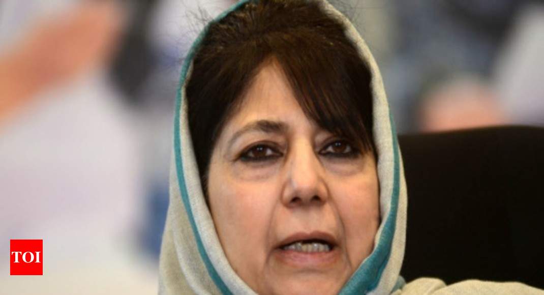3.5 months on, Mehbooba Mufti shifted to VIP bungalow as winter sets in