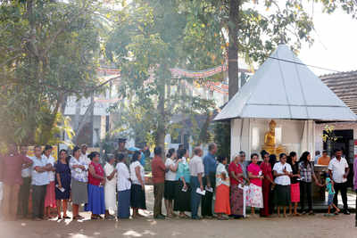 Voting concludes in Sri Lanka presidential polls