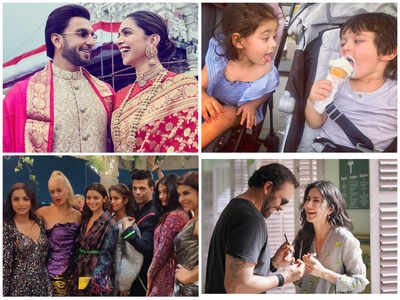From Ranveer Singh-Deepika Padukone celebrating their first wedding anniversary to Katy Perry partying with B-town stars - here's all that went viral this week