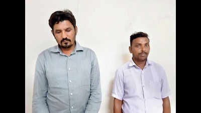 Sarpanch, talati held for taking Rs 15,000 bribe