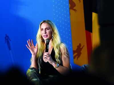 This time, I even tried the Bollywood dance with Varun Dhawan: Charlotte Flair