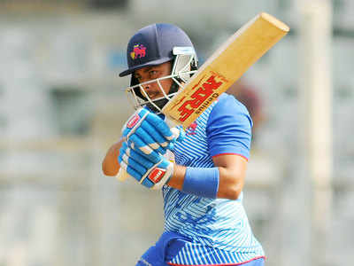 Prithvi Shaw back with a bang