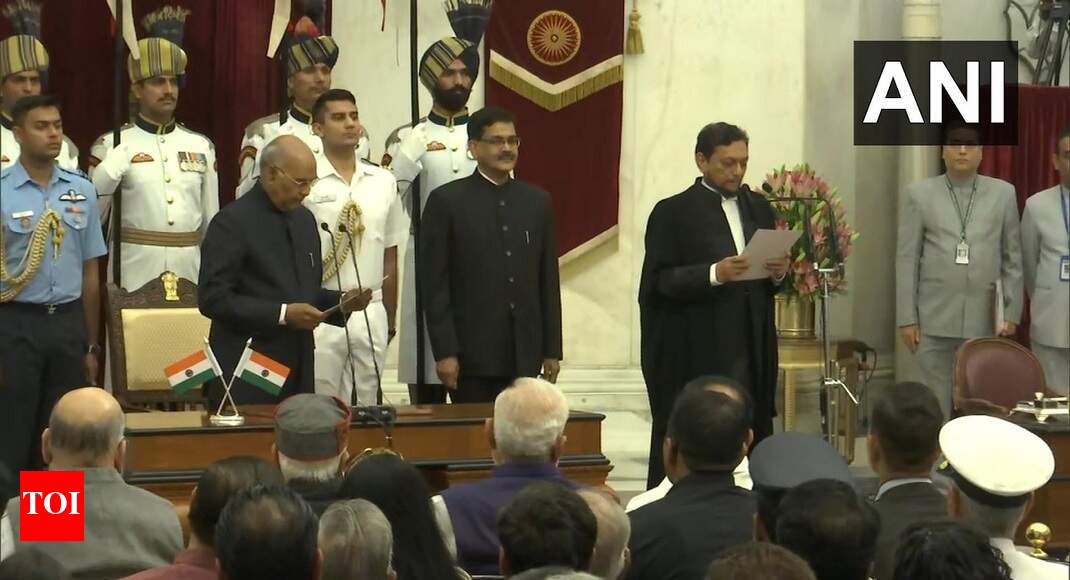 Justice Bobde takes oath as next CJI