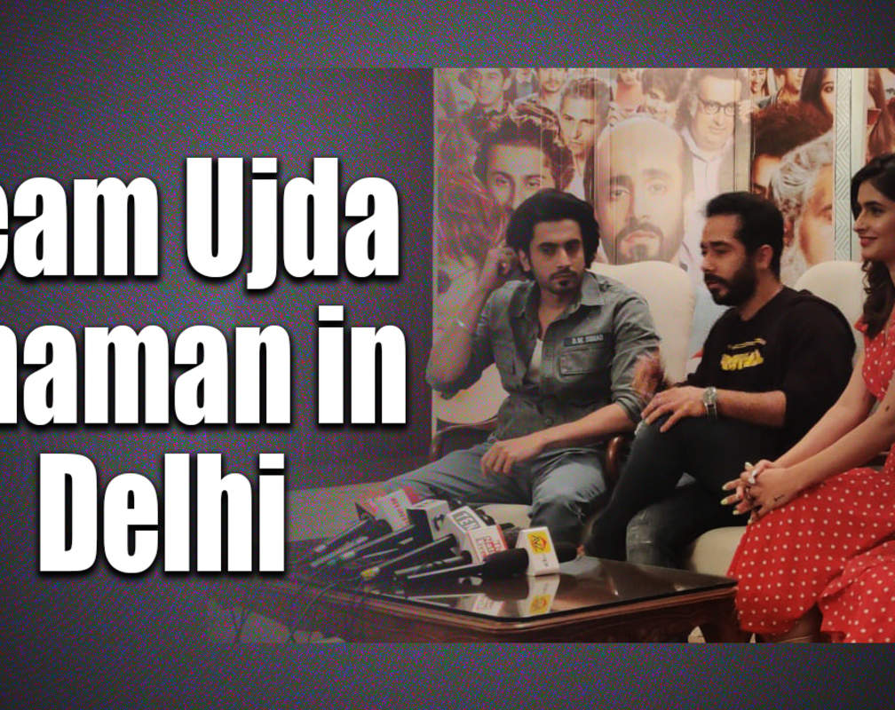 
Team 'Ujda Chaman' in Delhi
