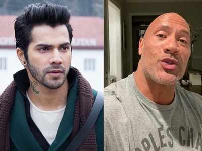 Varun Dhawan comments 'Role Model' on Dwayne 'The Rock' John's post for a kid diagnosed with Down Syndrome