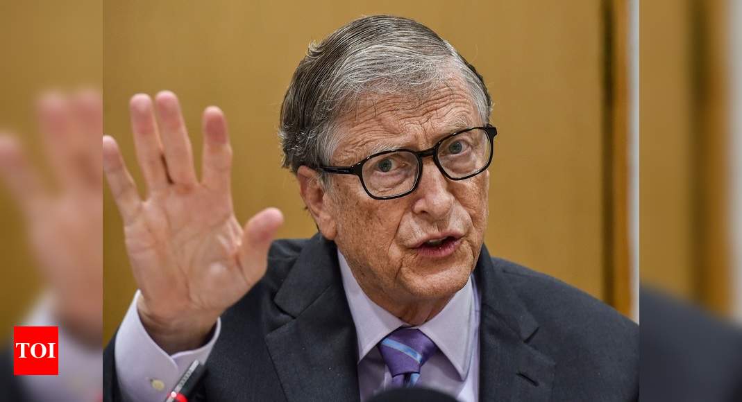 Farmers need info in climate fight: Bill Gates | India News - Times of ...