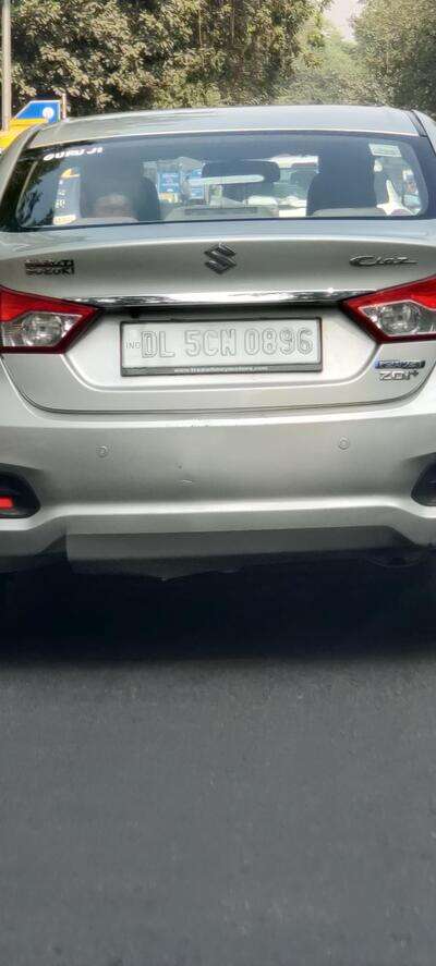 Invisible numberplate - The Times of India