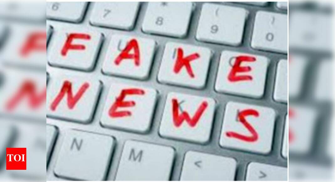 7 types of fake news identified to curb its use - Times of India