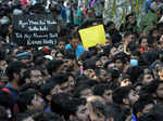 In pics: Scuffle breaks out between JNU students and Police