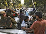 In pics: Scuffle breaks out between JNU students and Police