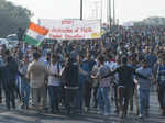 In pics: Scuffle breaks out between JNU students and Police