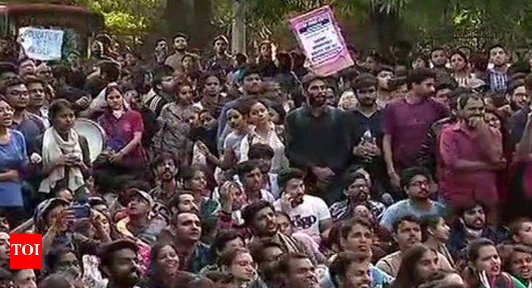 JNU students protest: Delhi Police registers FIR