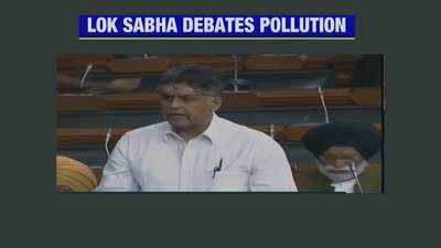 Congress MP Manish Tewari debates on pollution in Lok Sabha as Delhi gasps for clean air