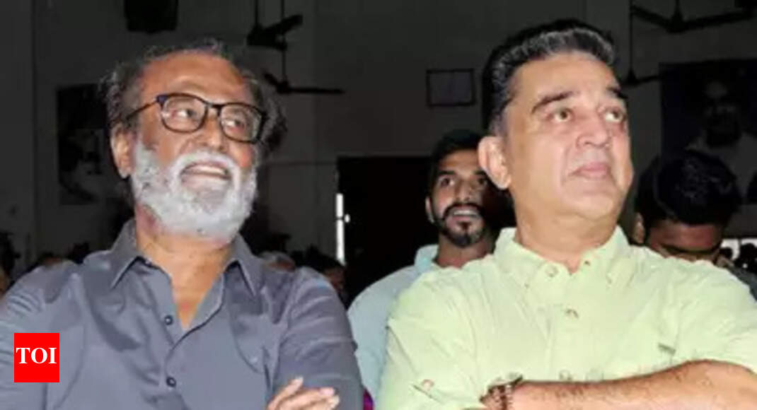 Kamal, Rajini hint at joining hands politically
