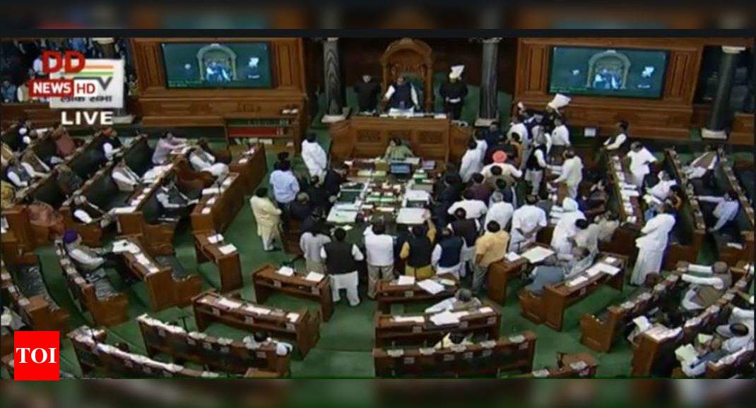 Parliament Winter Session Live: Congress Raises Electoral Bond Issue In ...