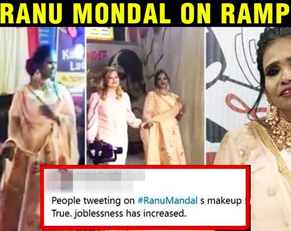 
Ranu Mondal's first ramp walk and makeup, fans slam haters who trolled her
