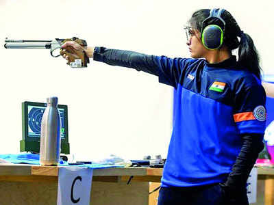 Shooting World Cup Final: Manu, Rahi knocked out of 25m air pistol event