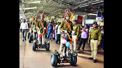 Bhubaneswar station first in Odisha to get Segway scooters for patrolling