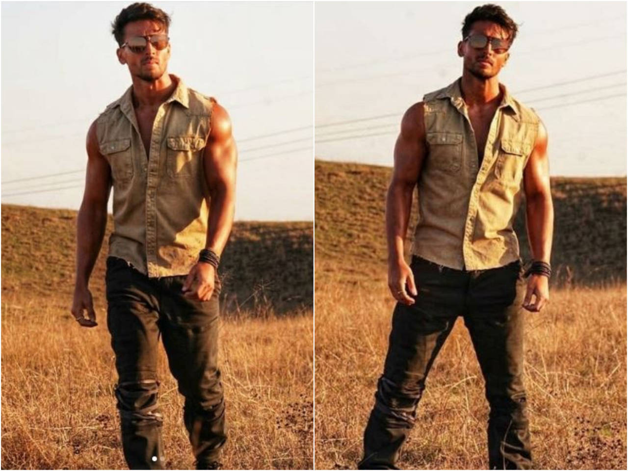 Tiger Shroffs hunk look from sets of Baaghi 3 goes viral  The Statesman