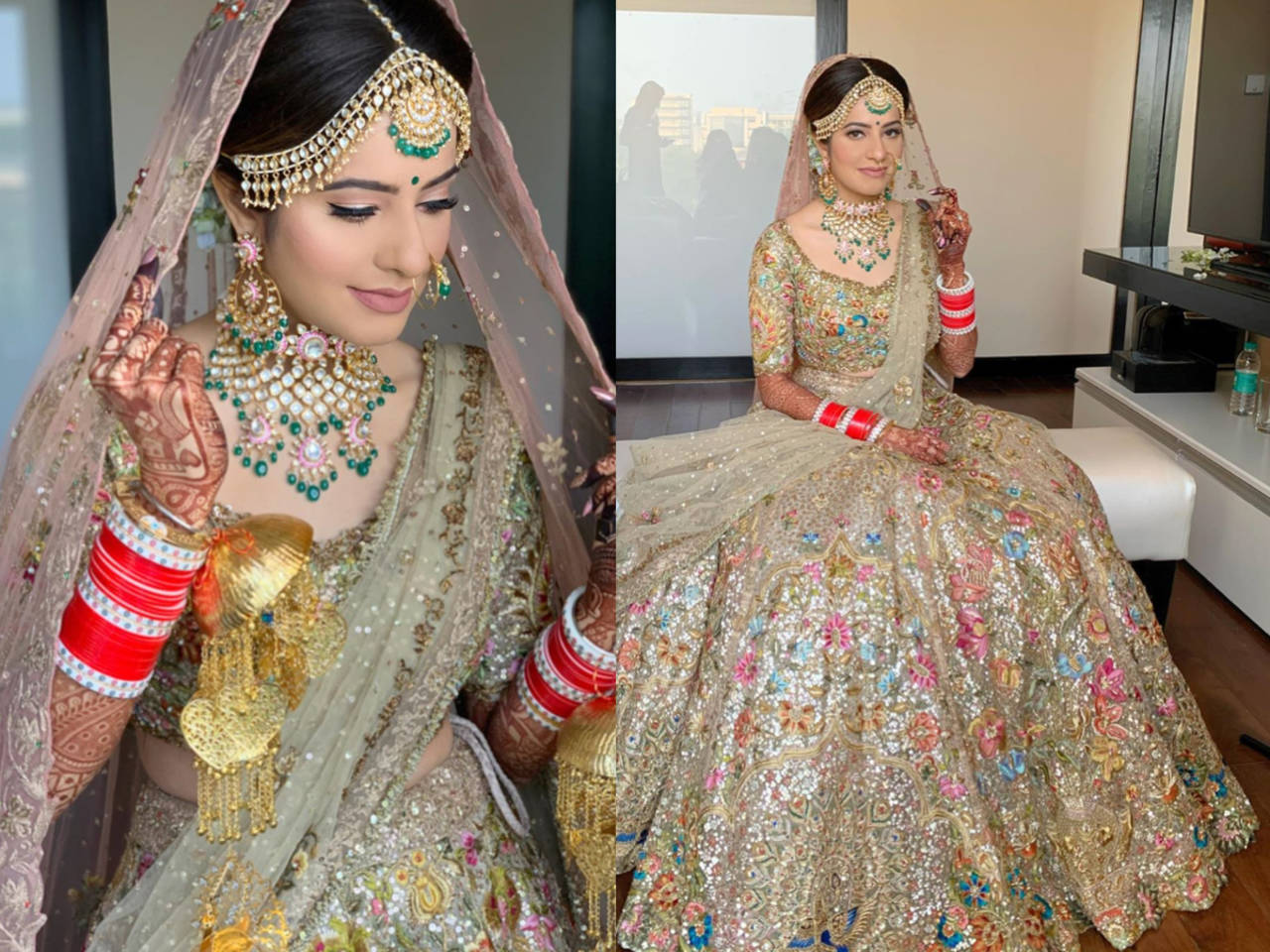 Gold Lehenga - Latest Designer Collection with Prices - Buy Online