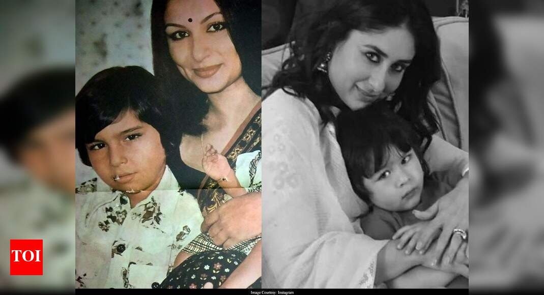 Throwback Thursday! Saif Ali Khan’s childhood picture is an exact copy ...